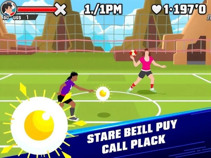 Blast Volley Star Gameplay Screenshot